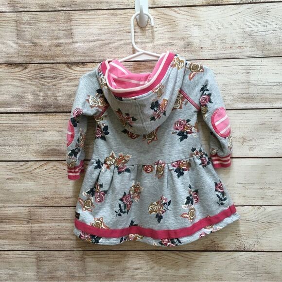 MATILDA‎ JANE SO RELAXED FLORAL PRINT HOODED DRESS - Picture 4 of 5